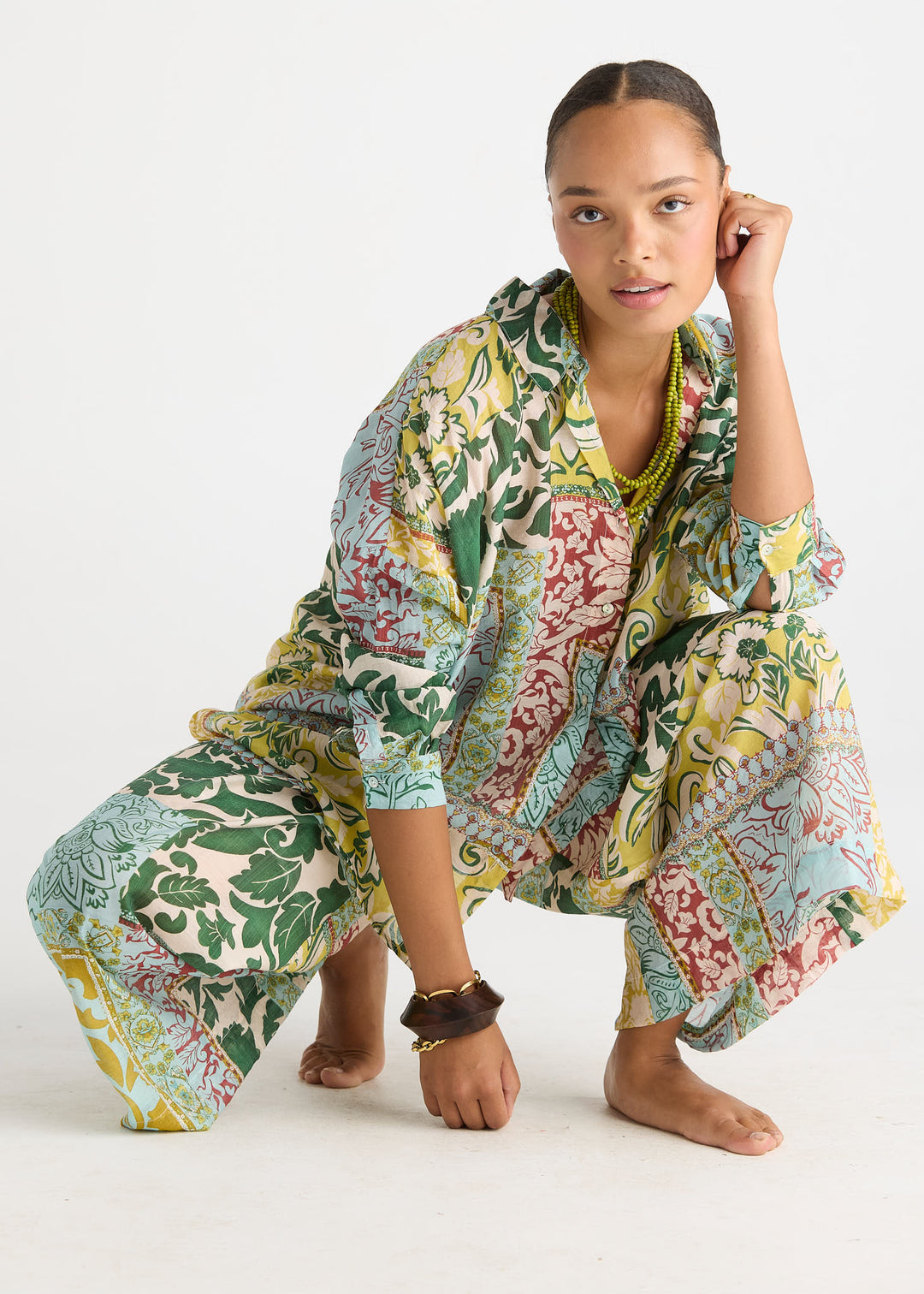 LD+CO Print Shirt - Mosaic