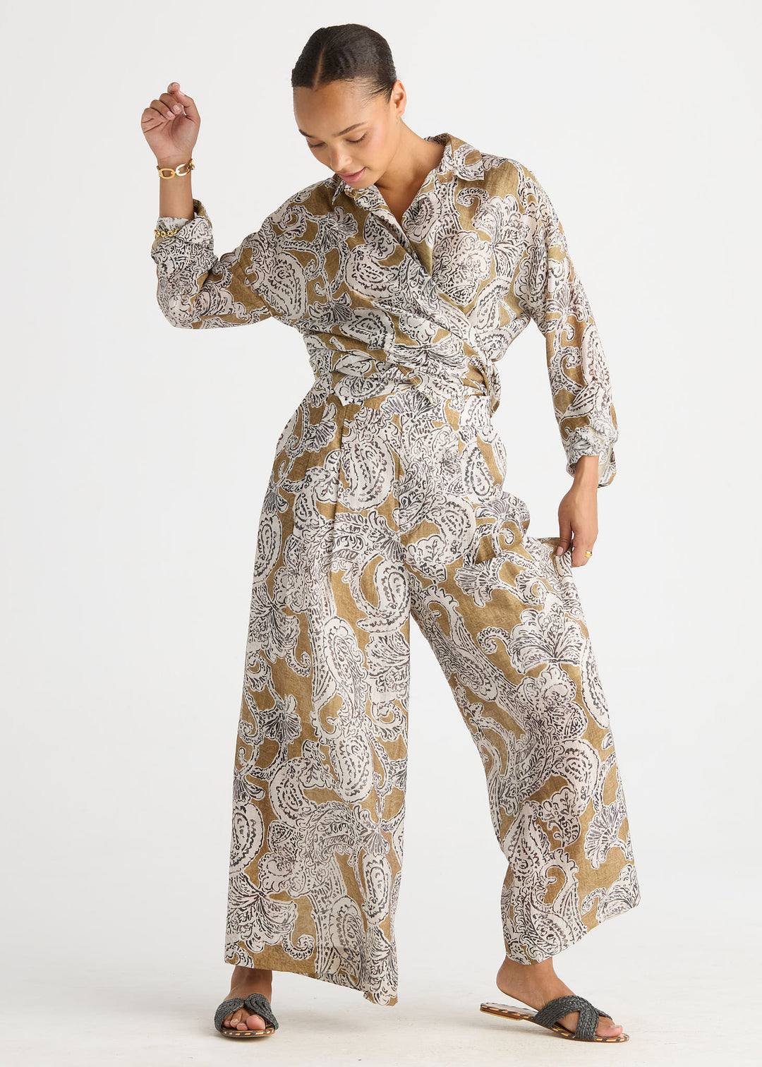 LD+CO Print Shirt - Paisley