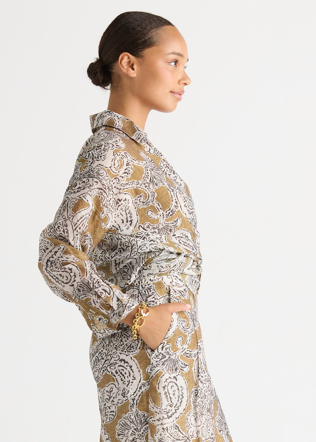 LD+CO Print Shirt - Paisley