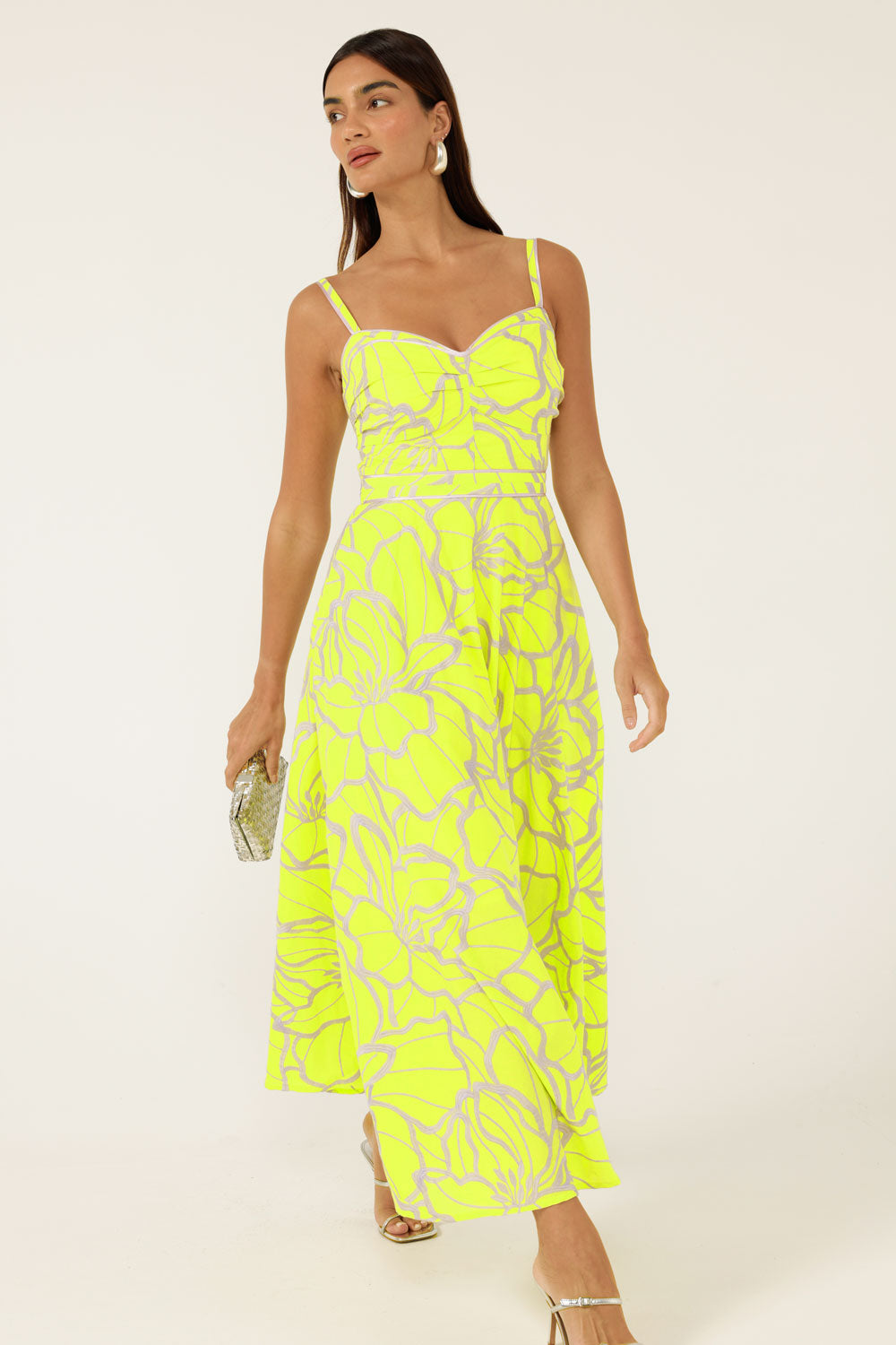 Sacha Drake Limoncello Midi Dress