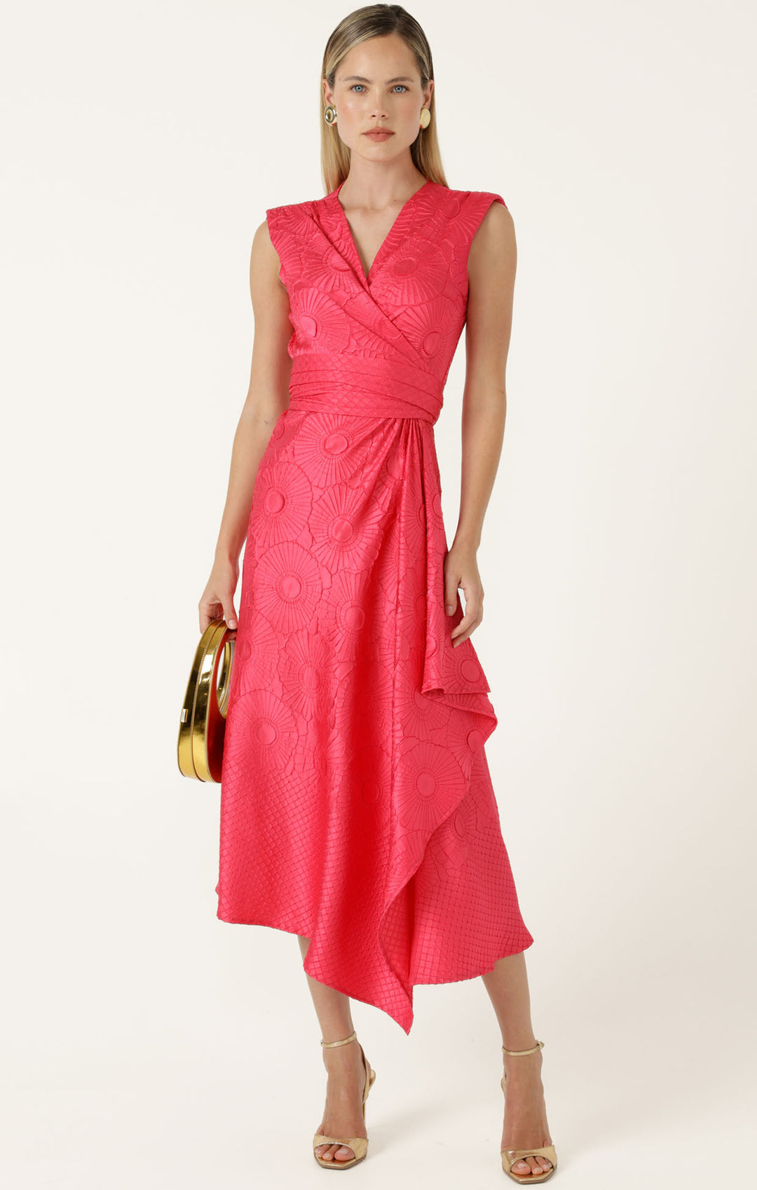 Sacha Drake Camelia Wrap Dress - Pink
