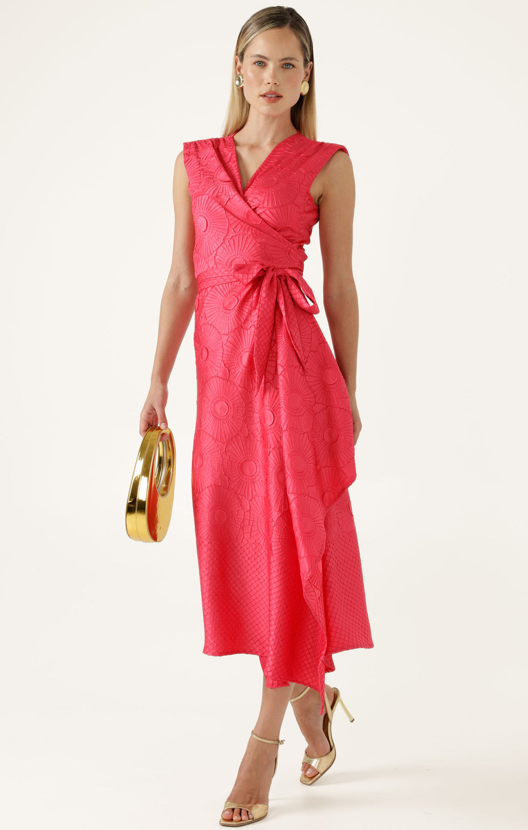 Sacha Drake Camelia Wrap Dress - Pink