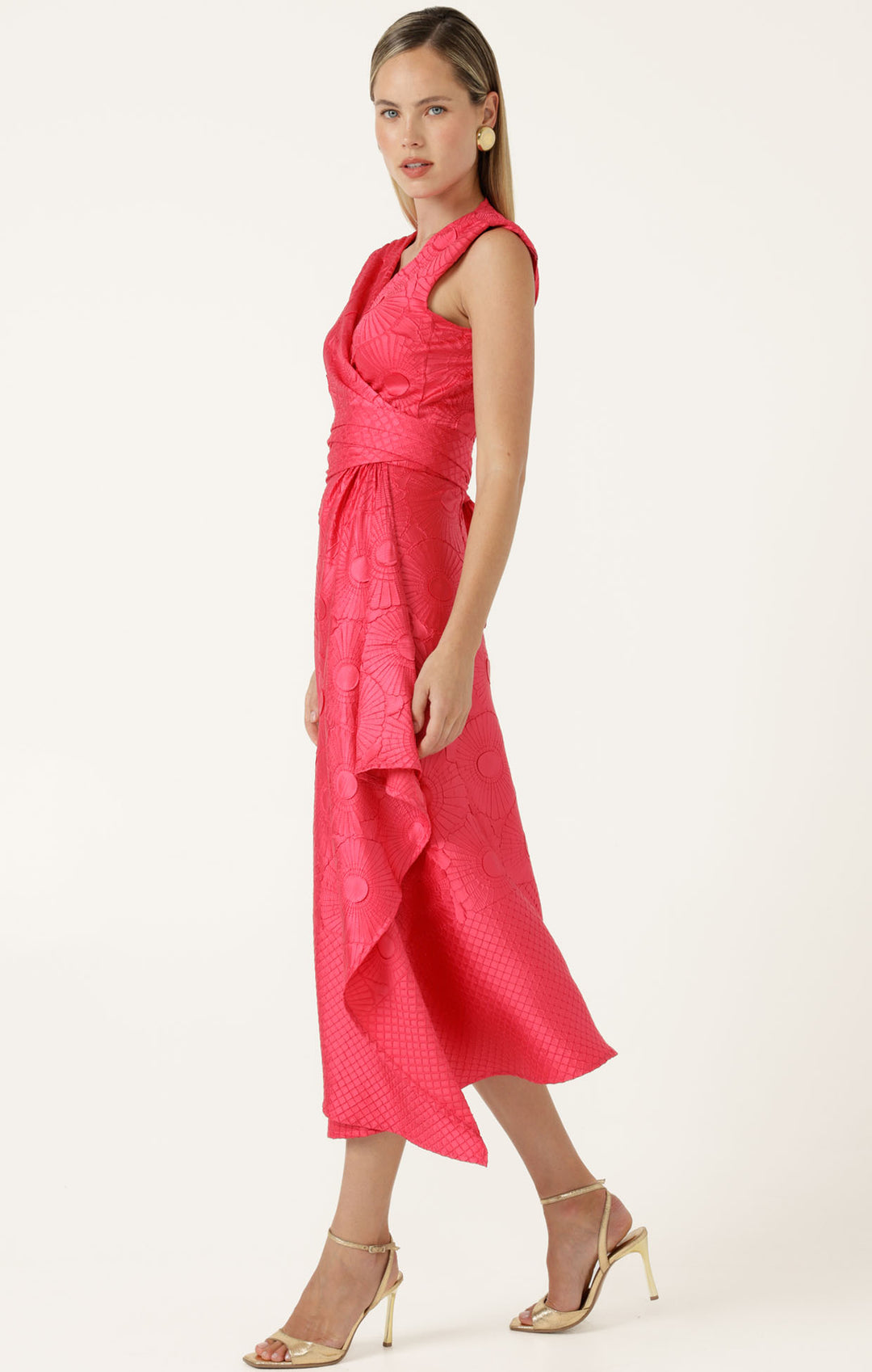 Sacha Drake Camelia Wrap Dress - Pink