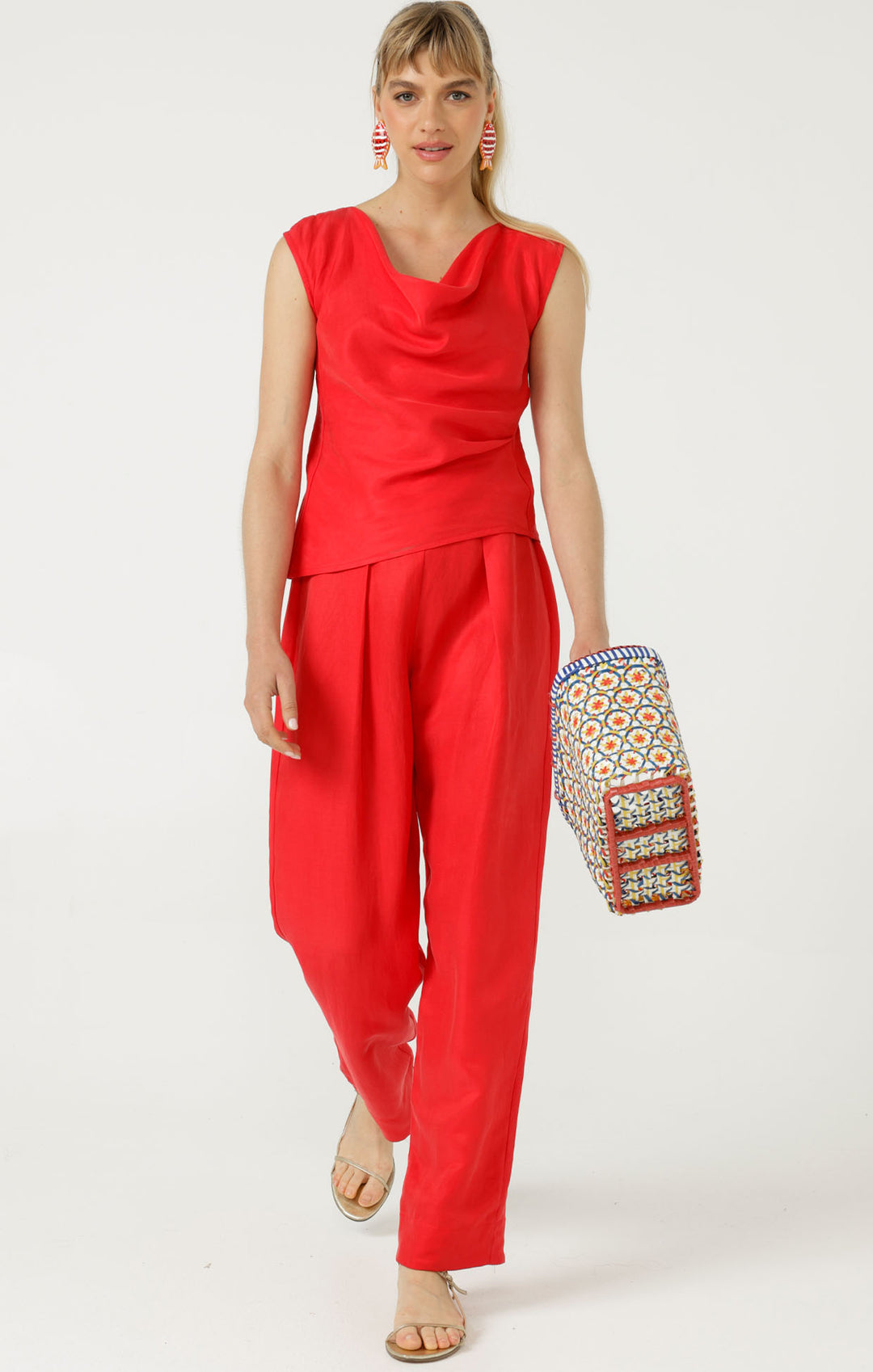Sacha Drake Corfu Pant - Fire