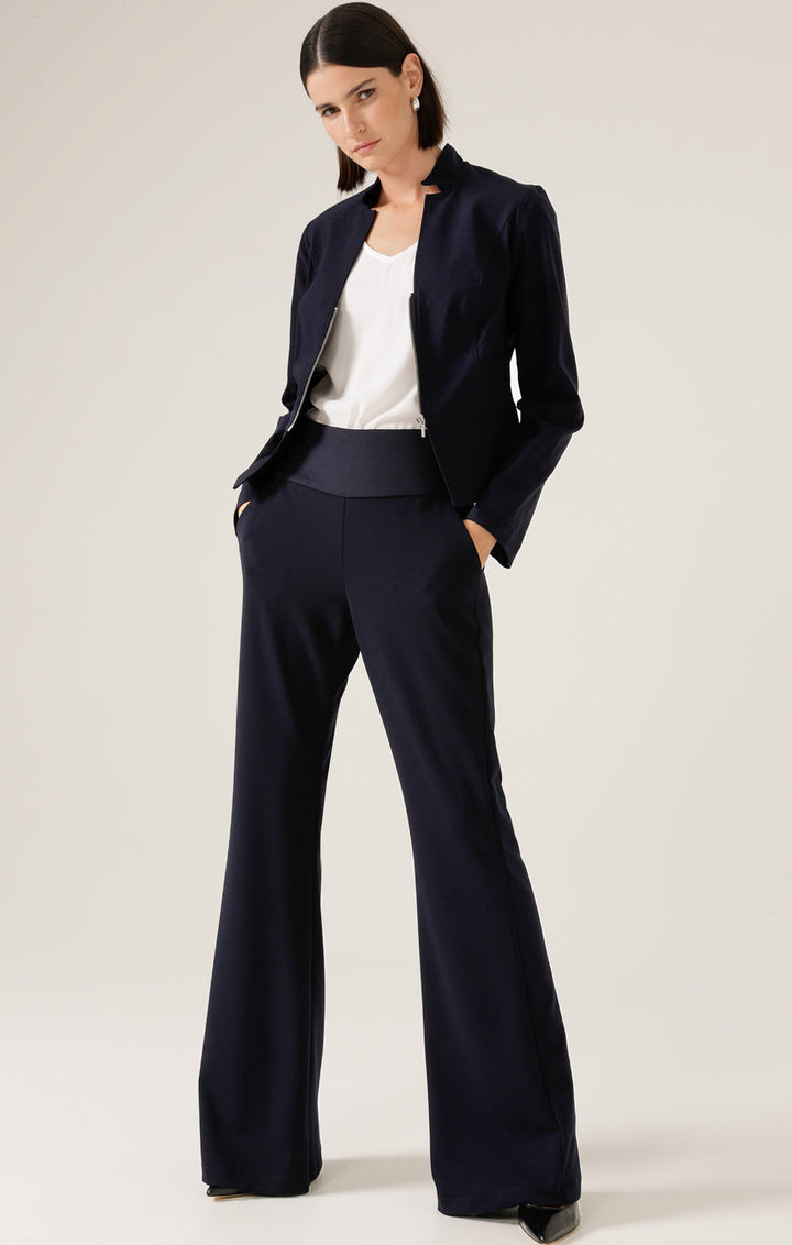 Sacha Drake Peplum Zip Jacket - NV