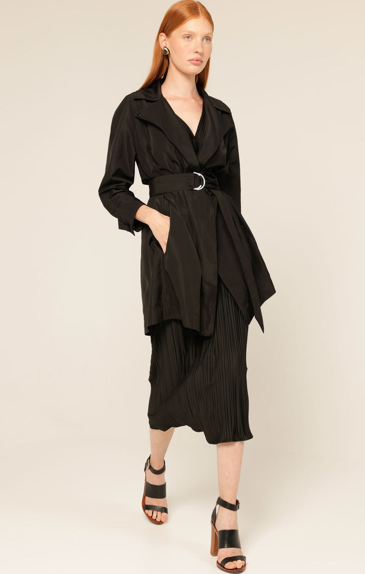 Sacha Drake Noir Trench Coat