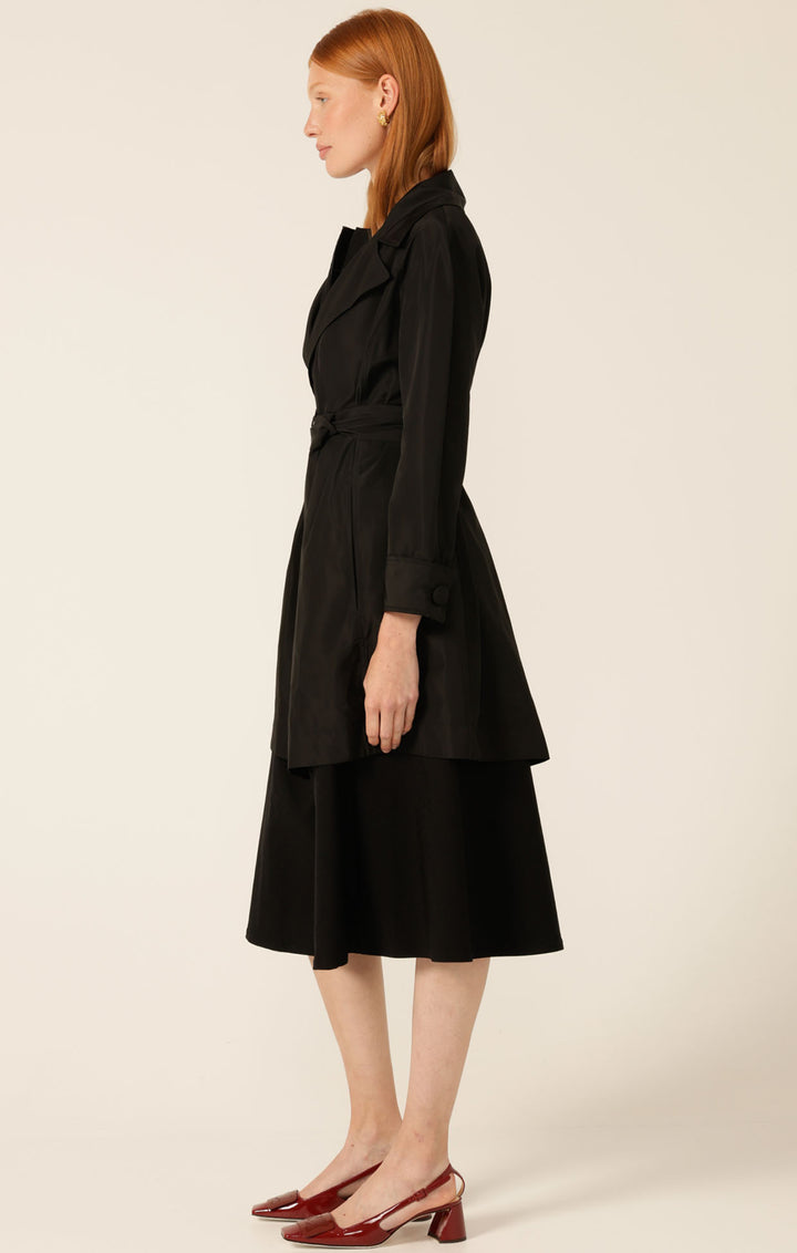 Sacha Drake Noir Trench Coat