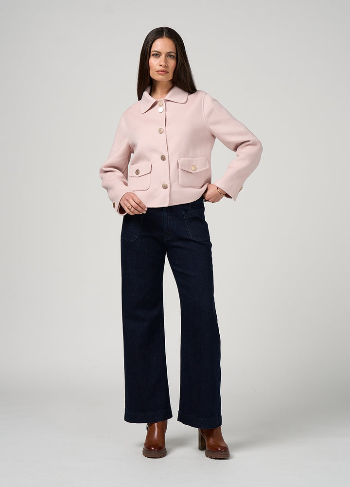 Loobie’s Story Aspen Jacket - Dusky Blush