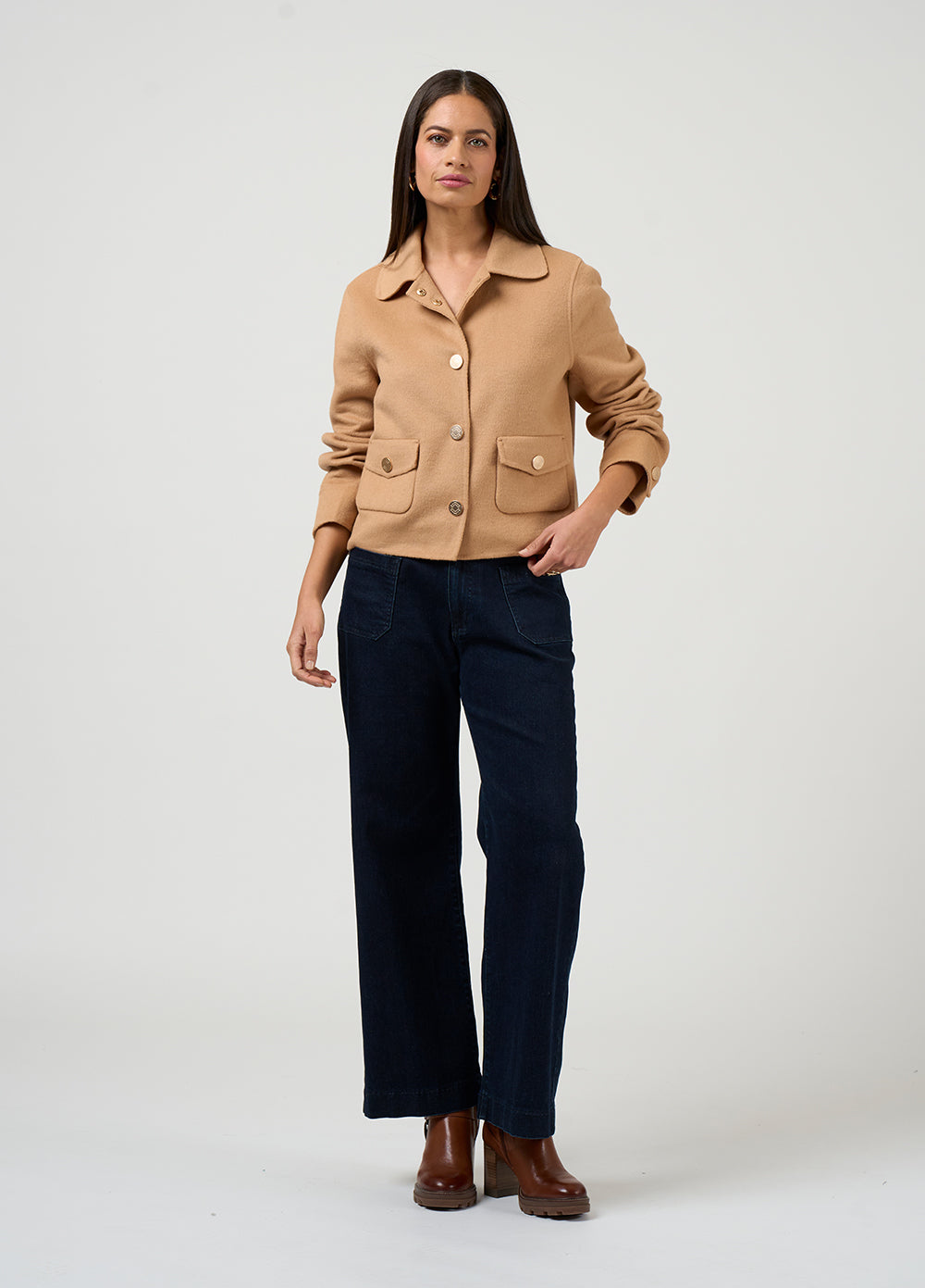 Loobie’s Story Aspen Jacket - Caramel