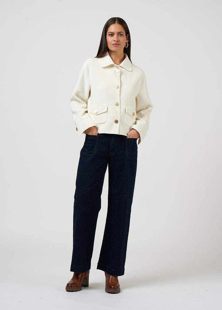 Loobie’s Story Aspen Jacket - Winter White