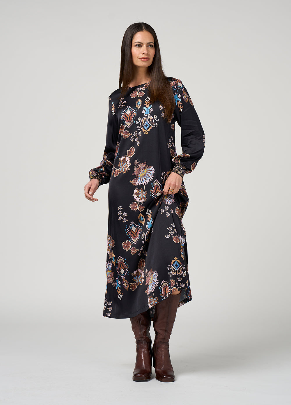 Loobie’s Story Gilded Lotus Dress