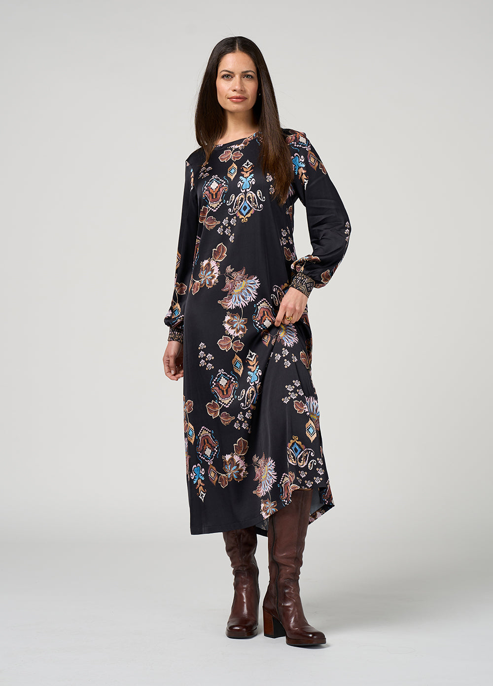 Loobie’s Story Gilded Lotus Dress