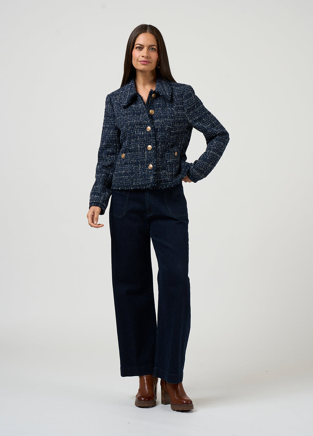 Loobie’s Story Inez Jacket - Indigo