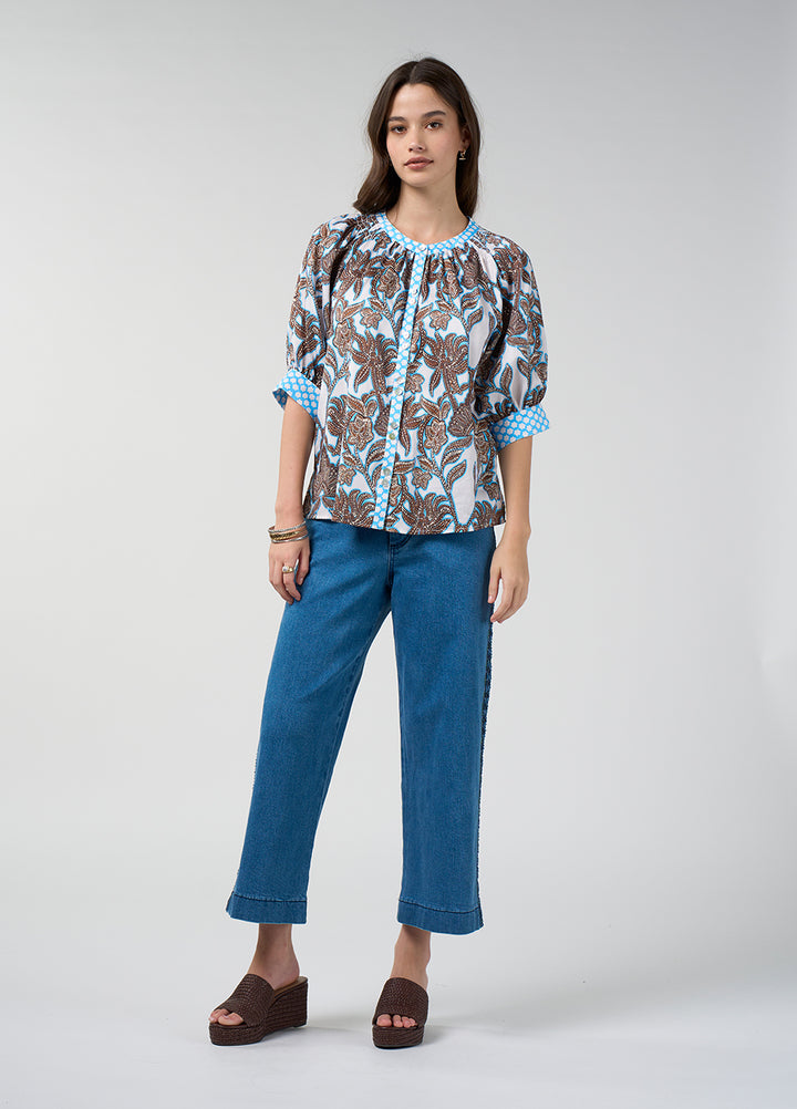 Loobie’s Story Ella Top - White Multi