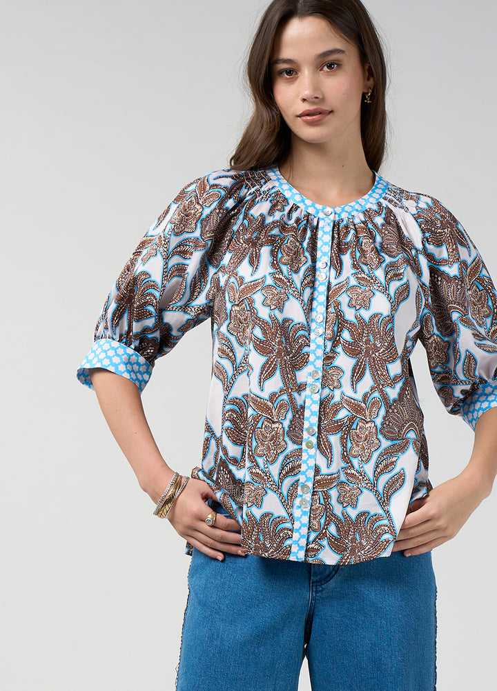 Loobie’s Story Ella Top - White Multi