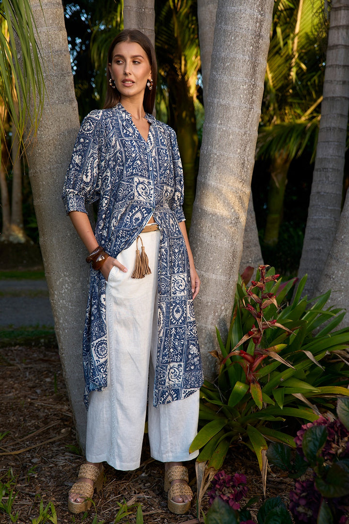 Loobie’s Story Taja Shirt Dress - Ink