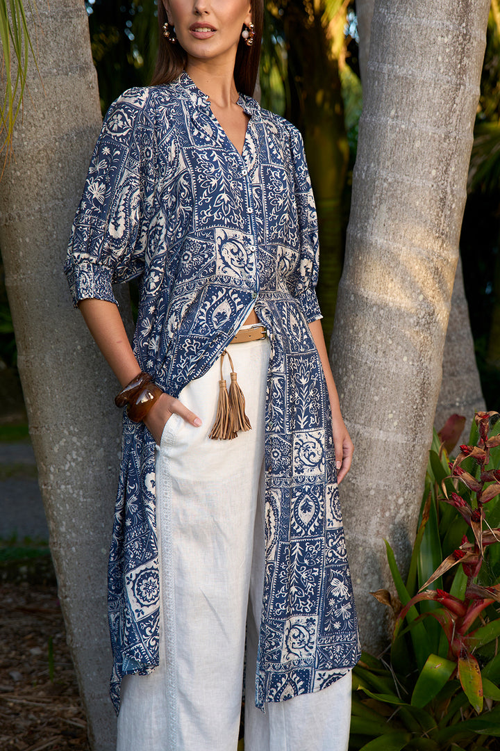 Loobie’s Story Taja Shirt Dress - Ink