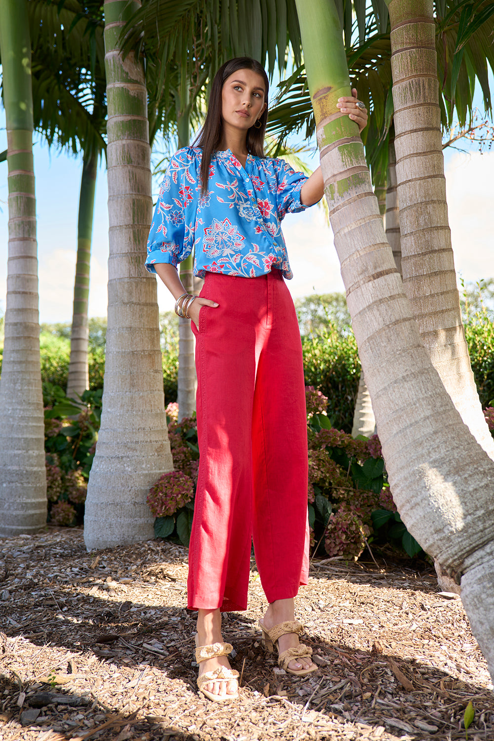 Loobie’s Story Firefly Pants - Scarlet