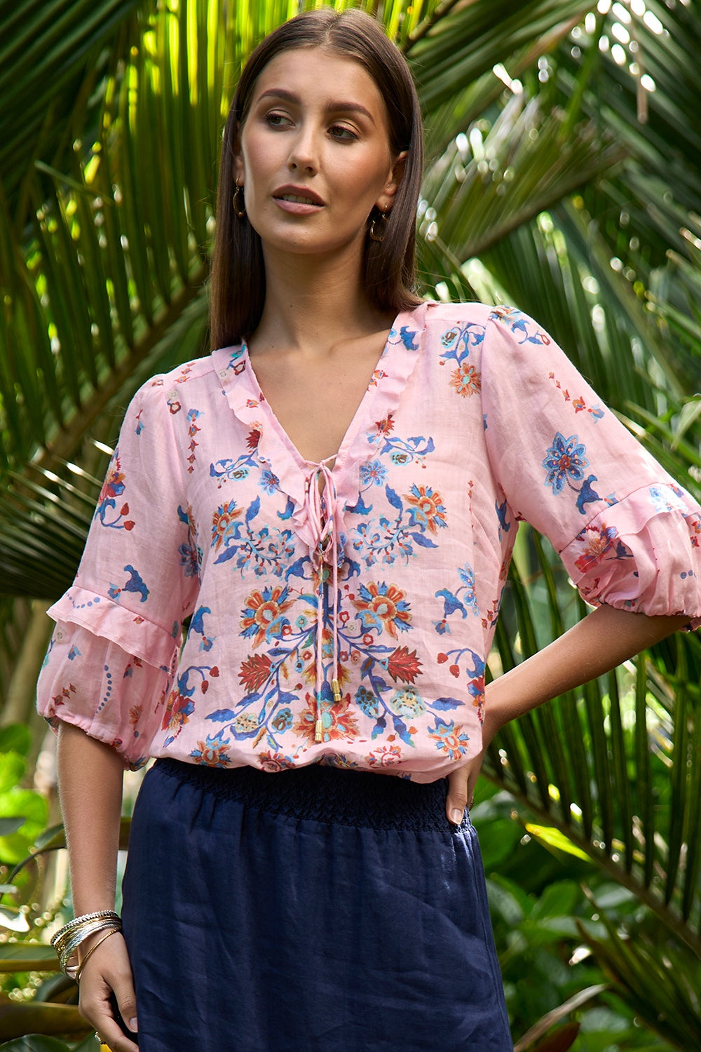 Loobie’s Story Nera Blouse - Blush