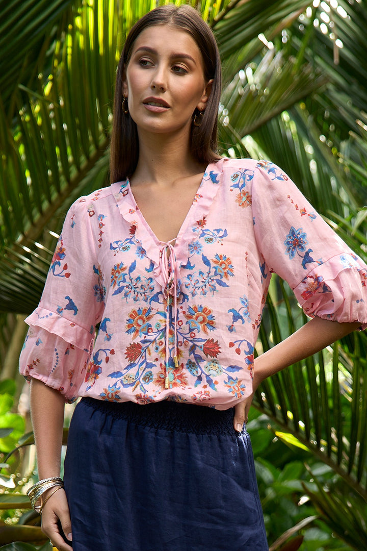 Loobie’s Story Nera Blouse - Blush