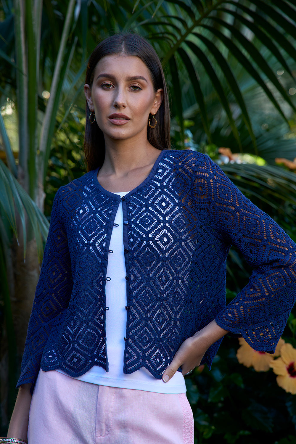 Loobie’s Story Lotus Cardigan - Ink