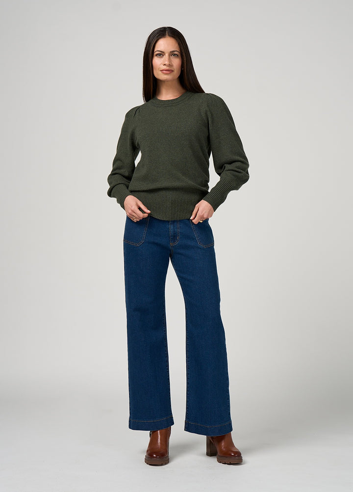 Loobie’s Story Odette Sweater - Olive