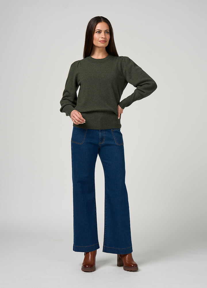 Loobie’s Story Odette Sweater - Olive