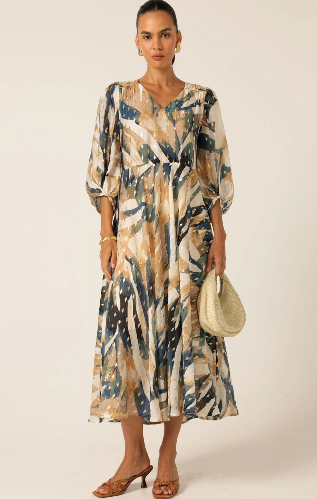 Sacha Drake La Mer Midi Dress