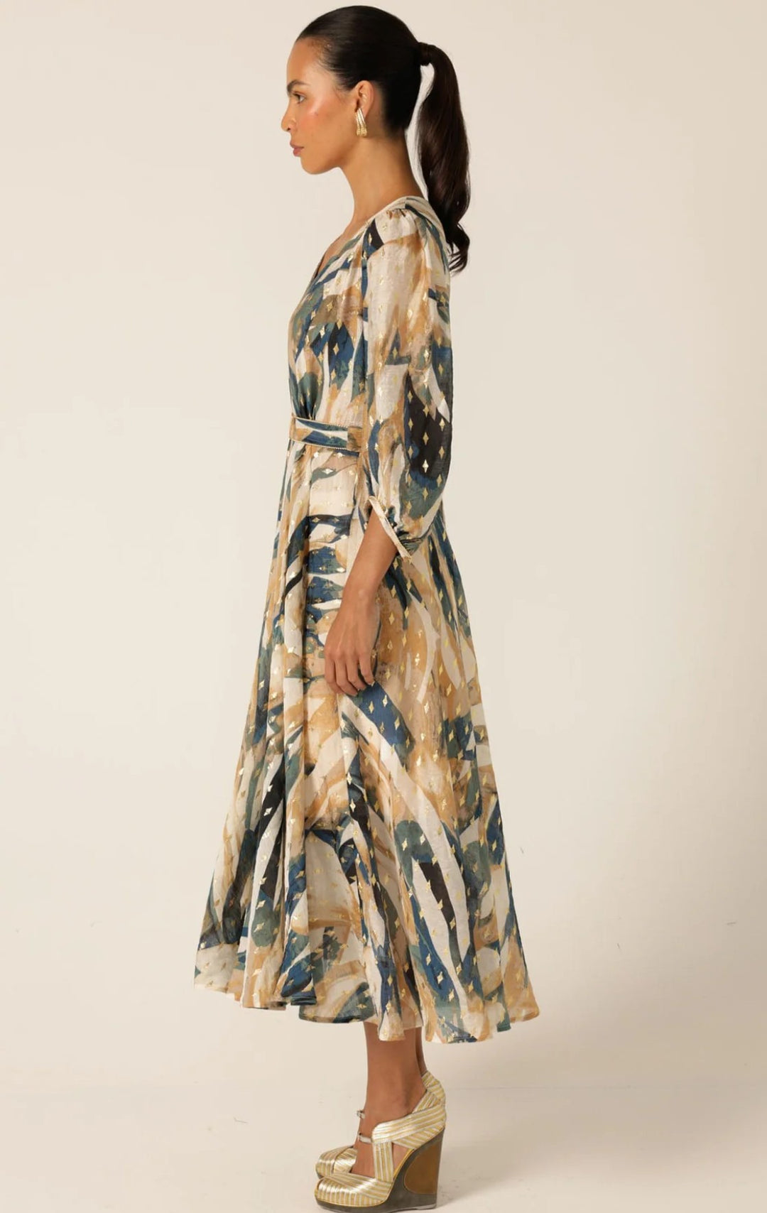 Sacha Drake La Mer Midi Dress