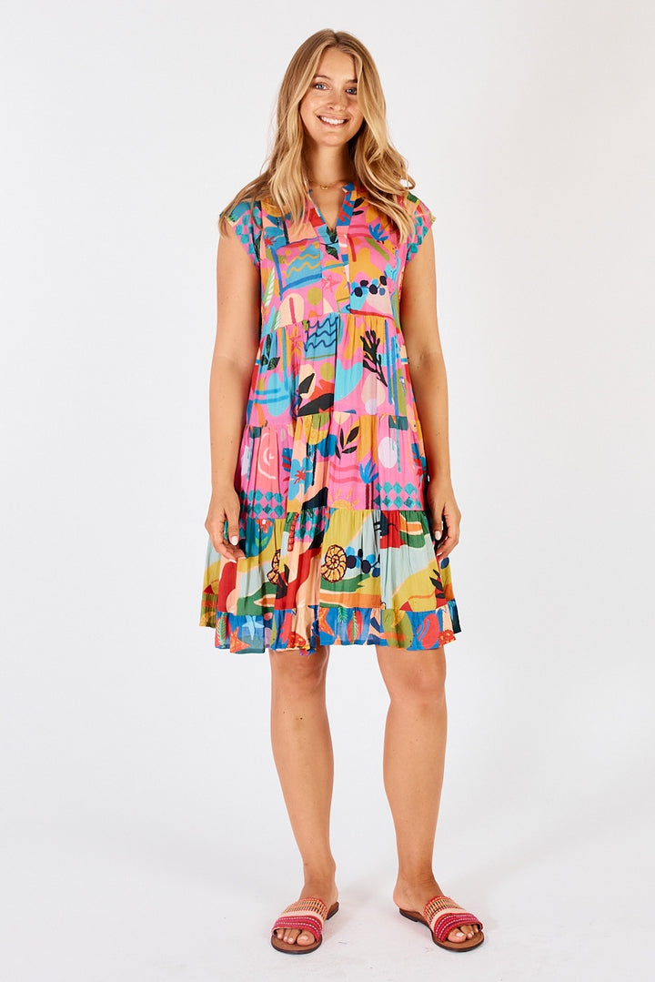 LulaLife Solana Tiered Dress