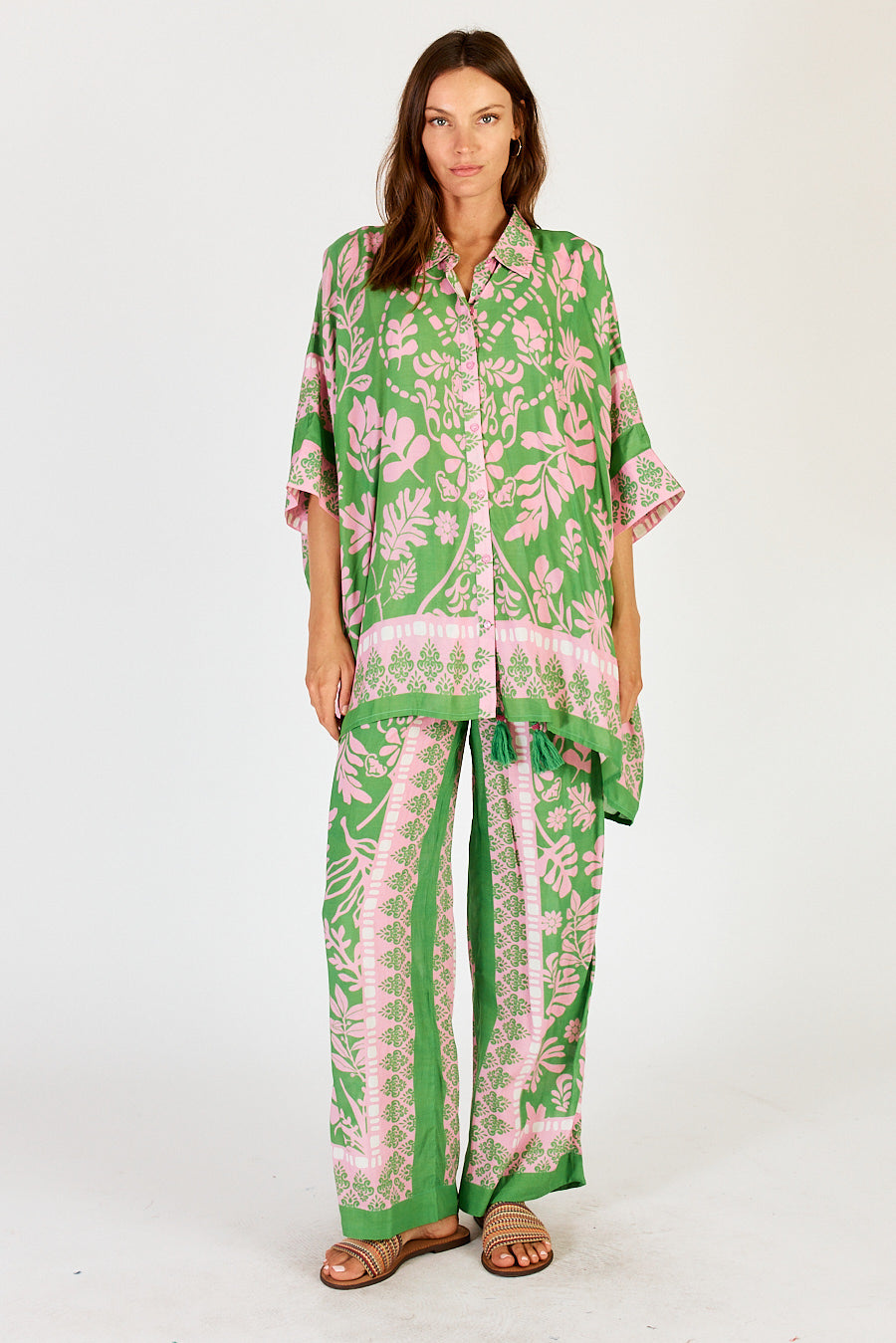 Lulasoul Carara Kaftan Shirt and Pant set