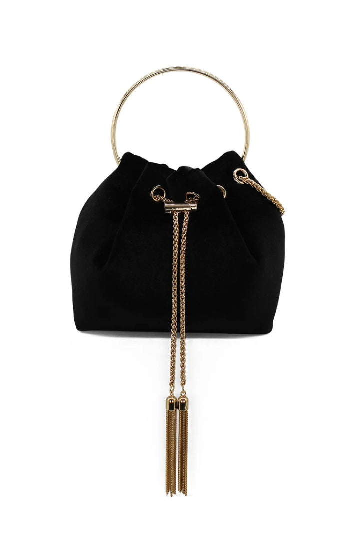 Morgan & Taylor Nicola Bucket Bag - Blk