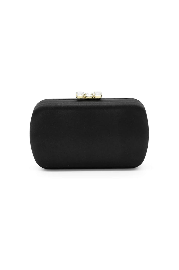 Morgan & Taylor Posey Satin Clutch - Blk