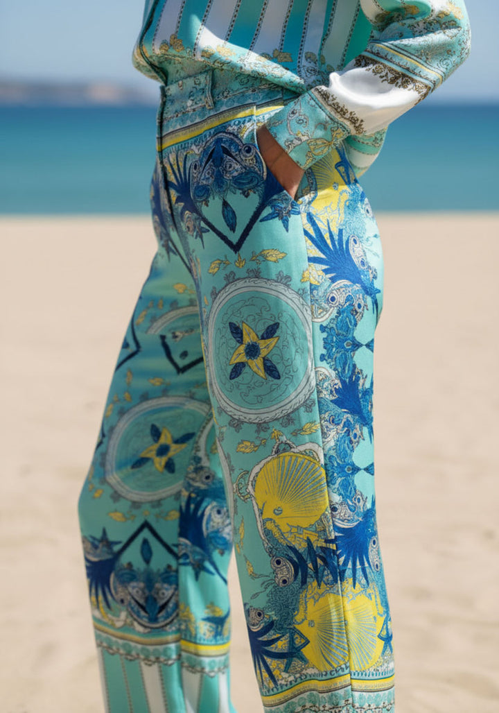 Miss Goodlife Celestial Blue Pants
