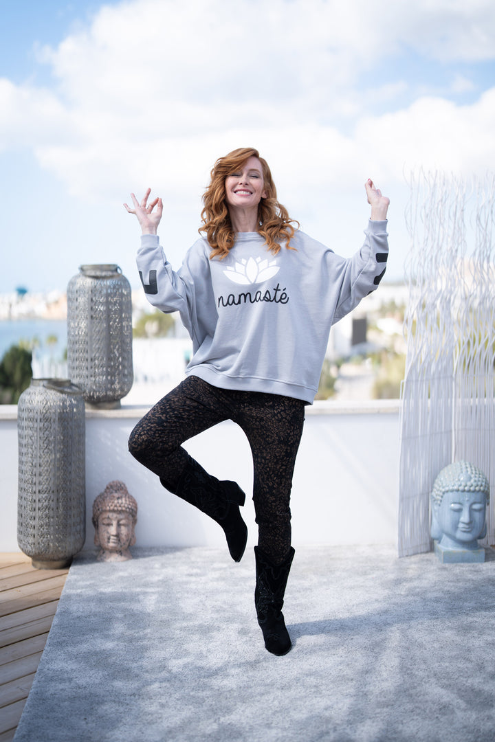 Miss Goodlife Double Namasté sweatshirt