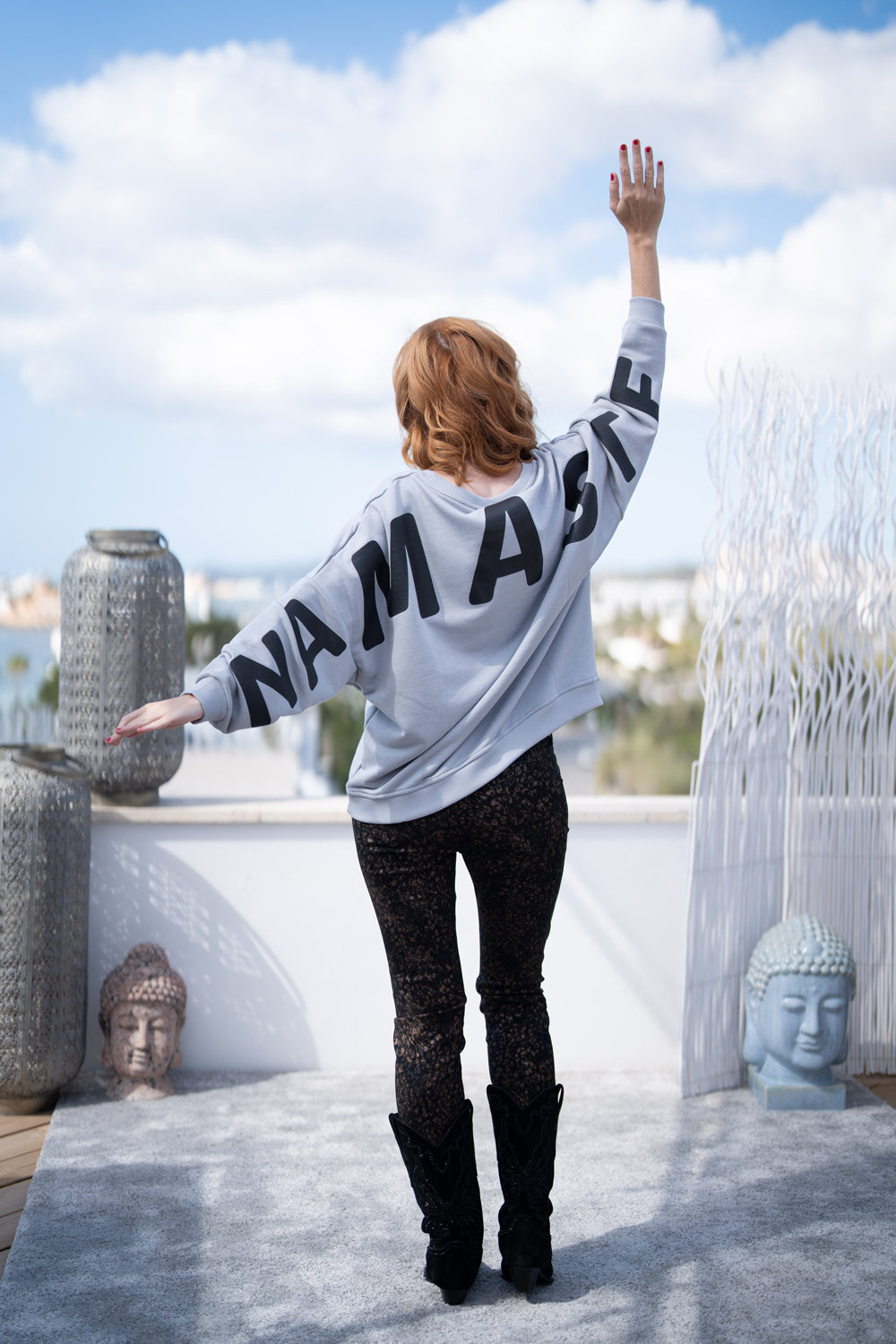 Miss Goodlife Double Namasté sweatshirt