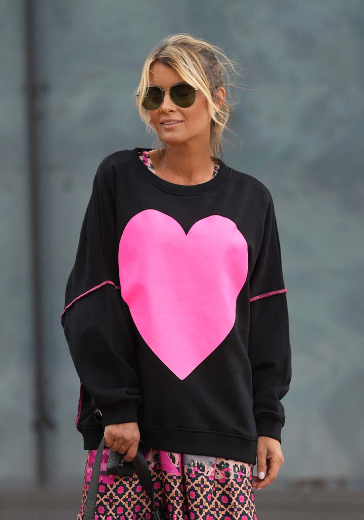 Miss Goodlife Big Heart Sweatshirt