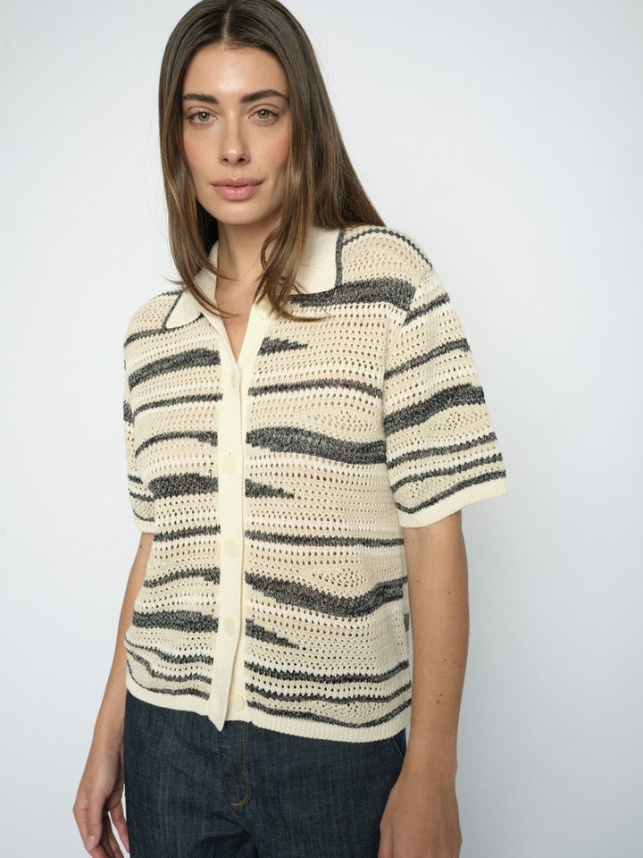 Mos Mosh Une Wave Cardigan