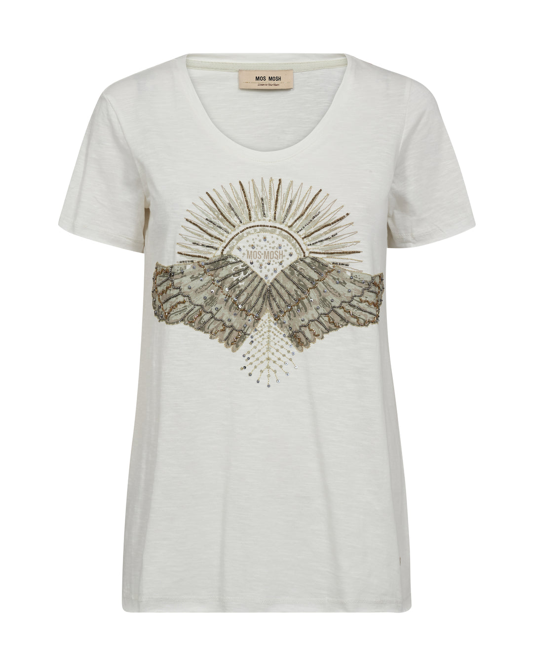 Mos Mosh Nadine O-SS Deco Tee
