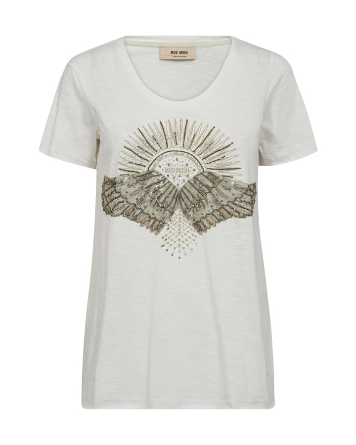 Mos Mosh Nadine O-SS Deco Tee