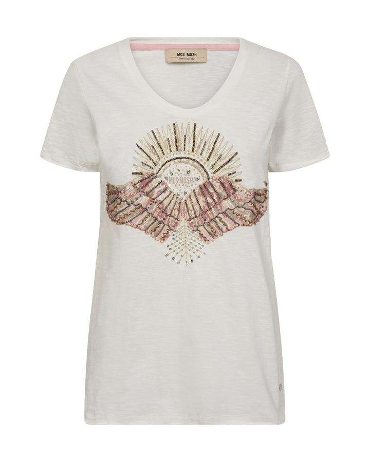 Mos Mosh Nadine O-SS Deco Tee