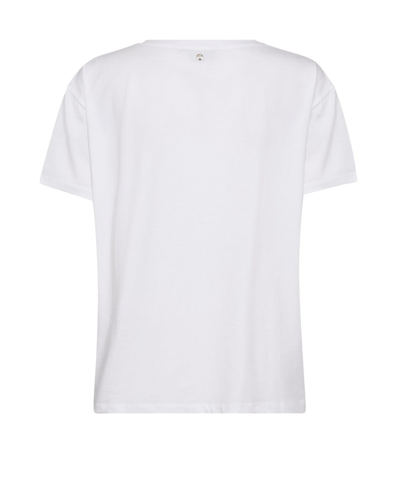 Mos Mosh Judd O-Neck Tee - WHT