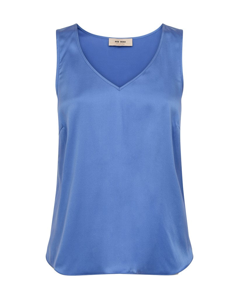 Mos Mosh Astrid V-Neck Silk Tank Top - MAR