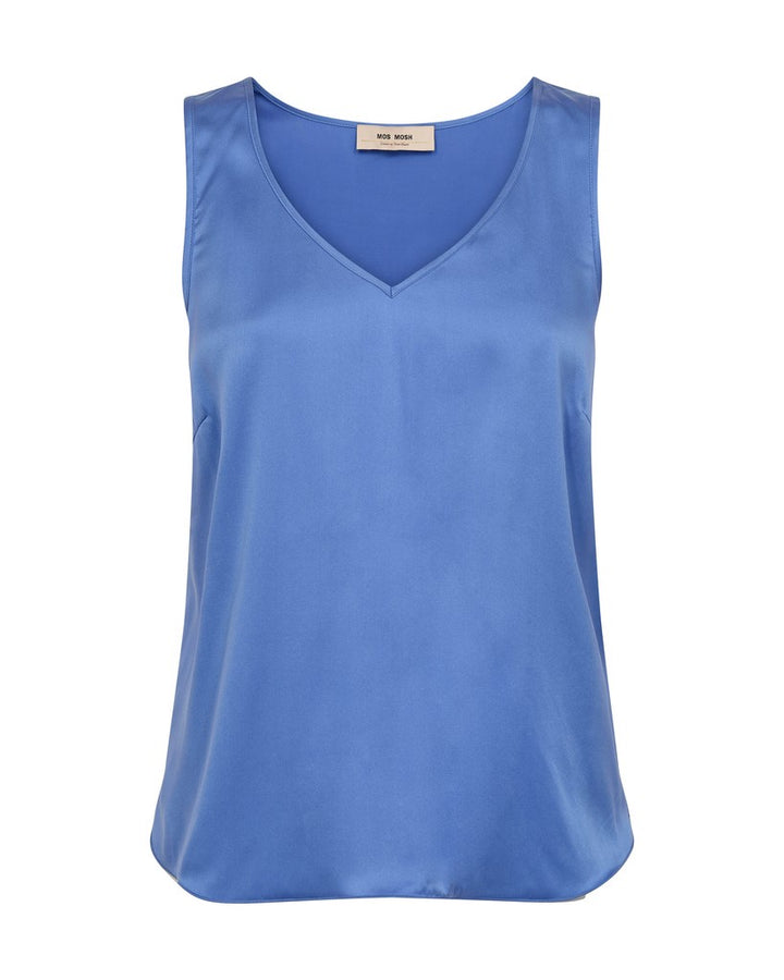 Mos Mosh Astrid V-Neck Silk Tank Top - MAR