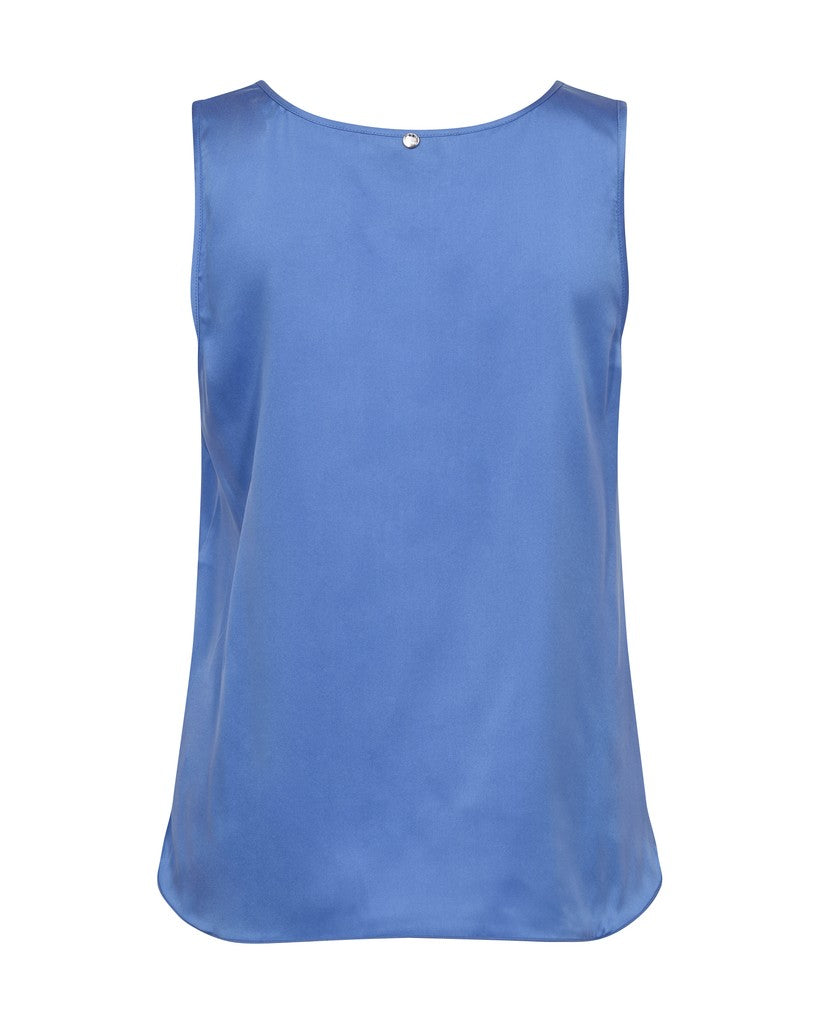 Mos Mosh Astrid V-Neck Silk Tank Top - MAR