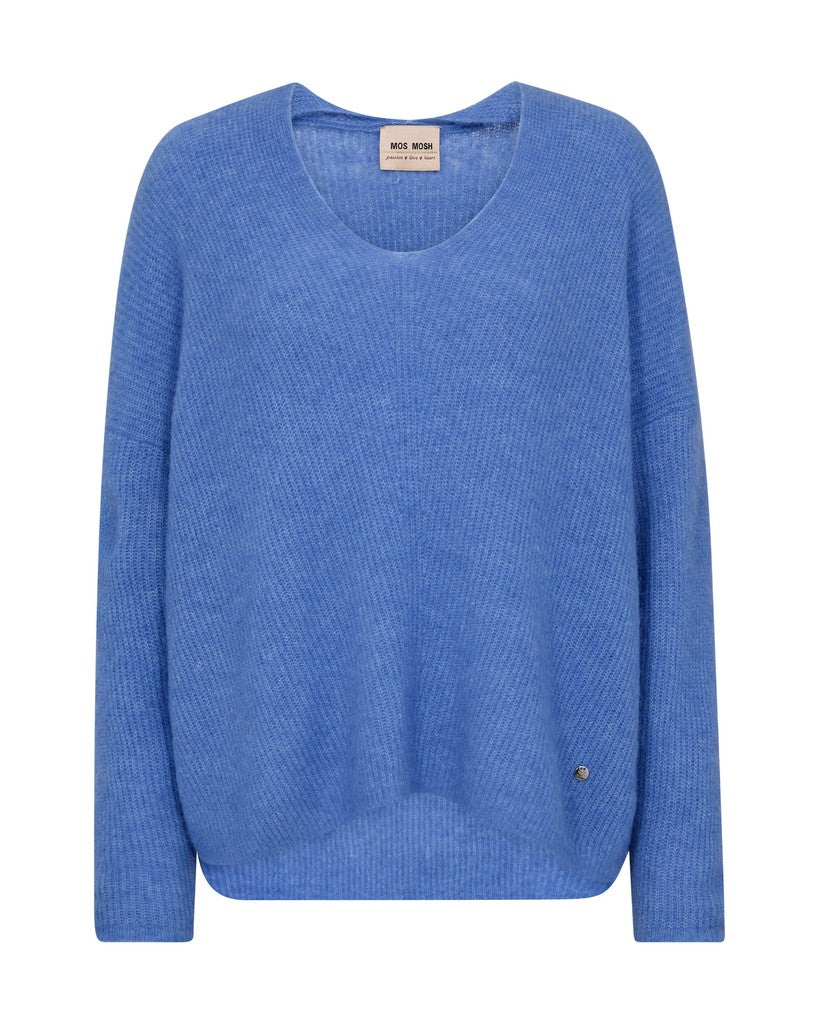 Mos Mosh Thora V-Neck Knit - MAR