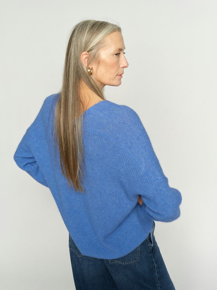 Mos Mosh Thora V-Neck Knit - MAR