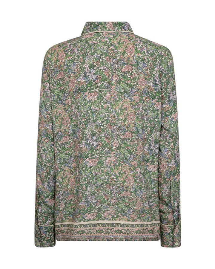 Mos Mosh Kana Flowish Orchid Shirt