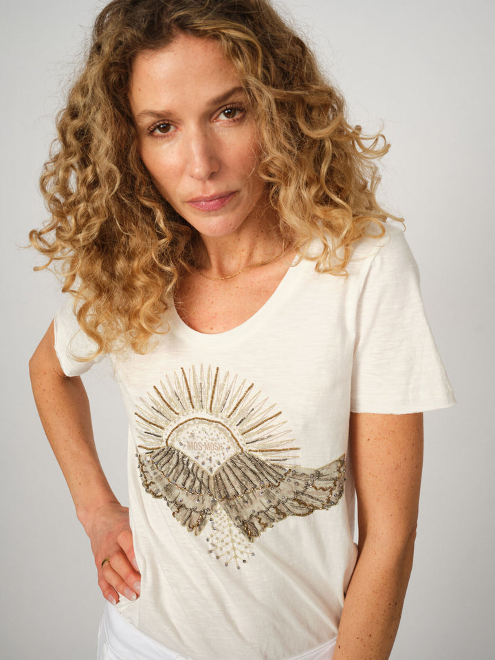 Mos Mosh Nadine O-SS Deco Tee