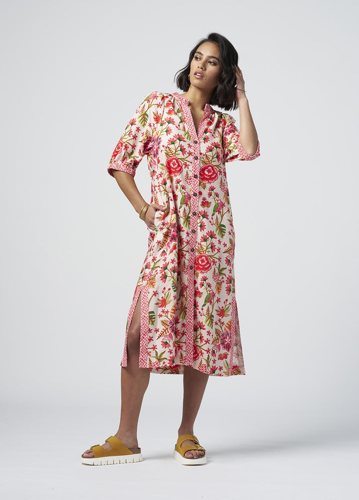 Madly Sweetly Polly Wants Shirt Dress